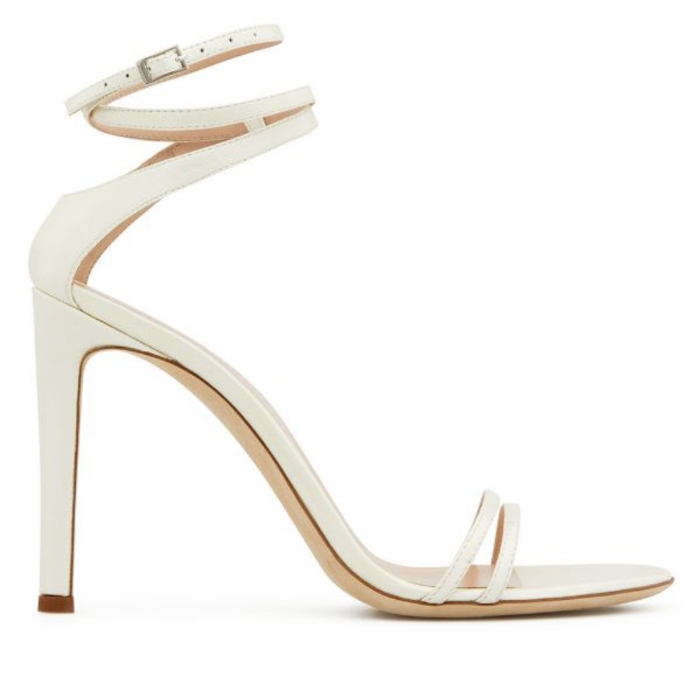 Giuseppe Zanotti Ivory Strappy Heels